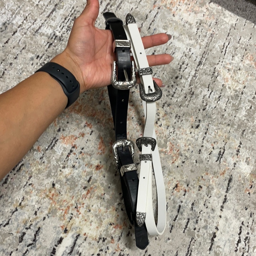 Small Double-buckle Belts Bundle